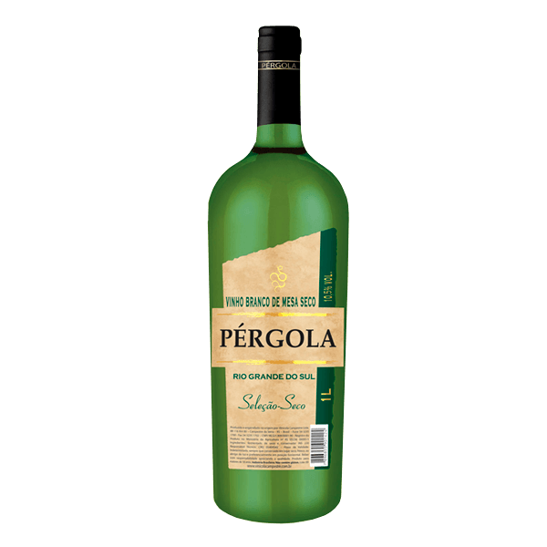 VINHO PERGOLA BRANCO SECO 1L - R$18.99 - CX/12 - 7896855901424