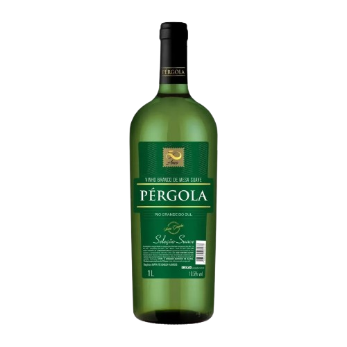 VINHO PERGOLA BRANCO SUAVE 1L  - R$18.99 - CX/12 - 7896855901431
