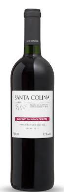 VINHO SANTA COLINA CAB SAUVIGNON DEMI SEC 750ML - R$19.03 - CX/06 - 7896100501522