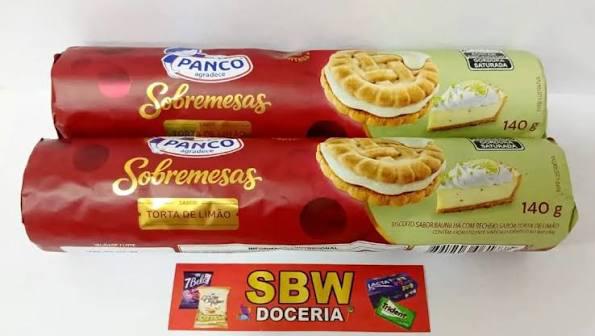 BISC RECHEADO PANCO  140g TORTA DE LIMAO 