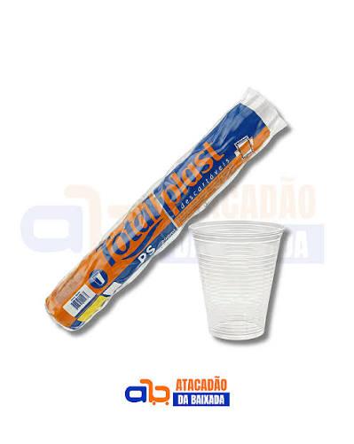 COPO DESC TOTALPLAST TRANSPARENTE 200ML