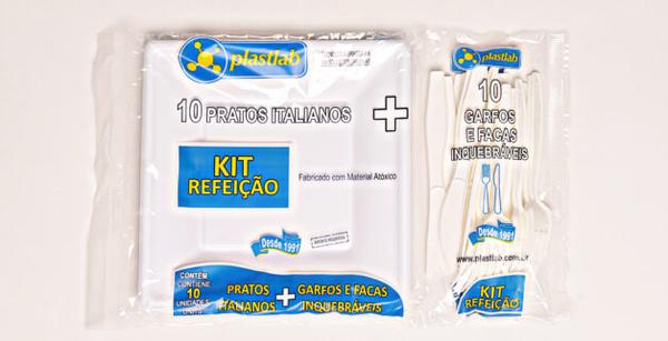 KIT REFEIÇÃO PLASTLAB 