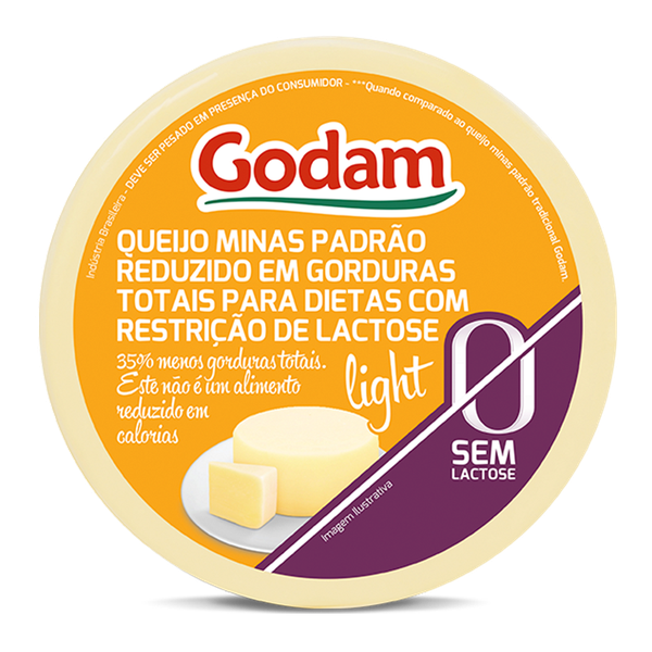 QUEIJO MINAS GODAM ZERO LACTOSE kg
