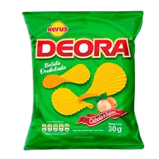 BATATA CHIPS DEORA CEBOLA E SALSA 30G