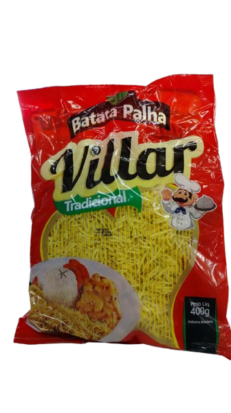 BATATA PALHA VILLAR 400G