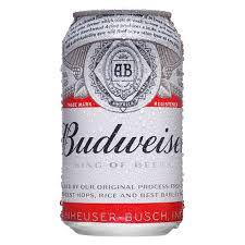 CERV BUDWEISER LT SLEEK 350ML