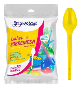 COLHER DE GELATINA COLOR C/50