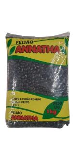 FEIJAO PRETO ANNATHA 1KG