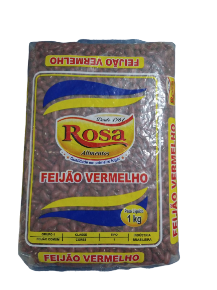 FEIJAO VERMELHO ROSA 1KG