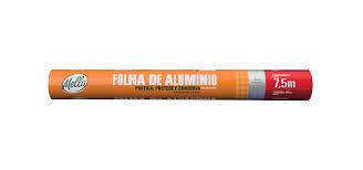 FOLHA ALUMINIO MELLO 45CM X 7,5M