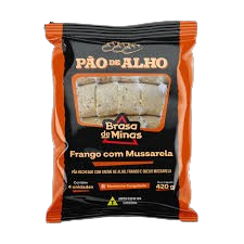 PAO ALHO BRASA MINAS FRG C/ MUSSARELA 440G