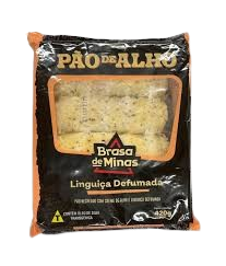 PAO ALHO BRASA MINAS LING DEFUMADA 440G