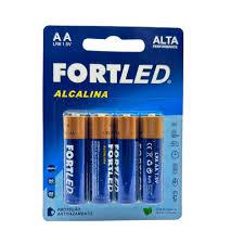 PILHA  FORTLED AAA ZINCO 4UN