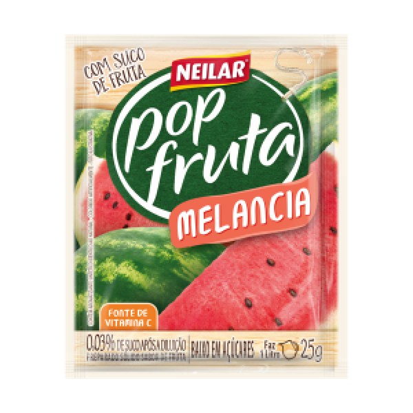 REFRESCO POP FRUTA MELANCIA 25G