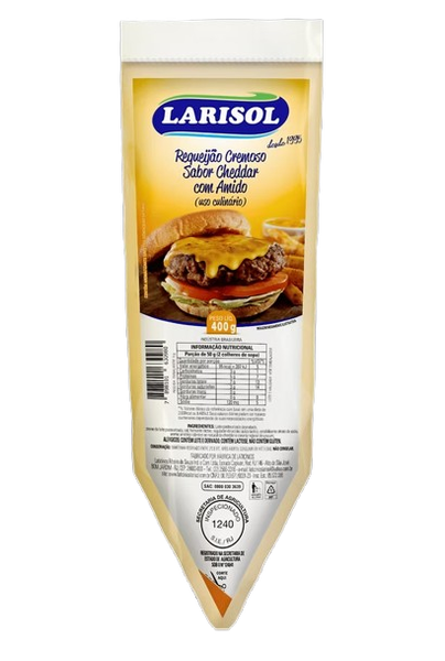 REQUEIJAO LARISOL CULINARIO SABOR CHEDDAR 400G