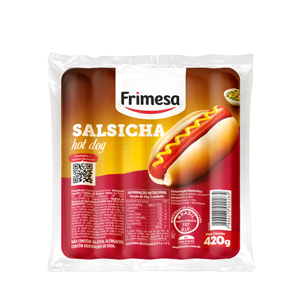 SALSICHA HOT DOG FRIMESA KG