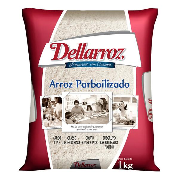 Arroz Parboilizado Dellarroz 1kg
