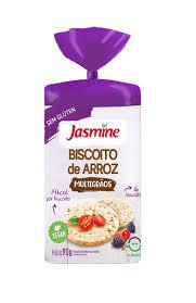 Biscoito Arroz Jasmine Multigrãos 90g