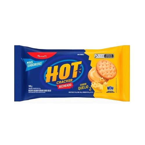 Biscoito Salgado Hot Cracker Queijo 100g