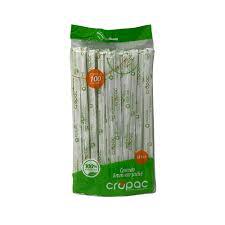Canudo Cropac 100un 24cm