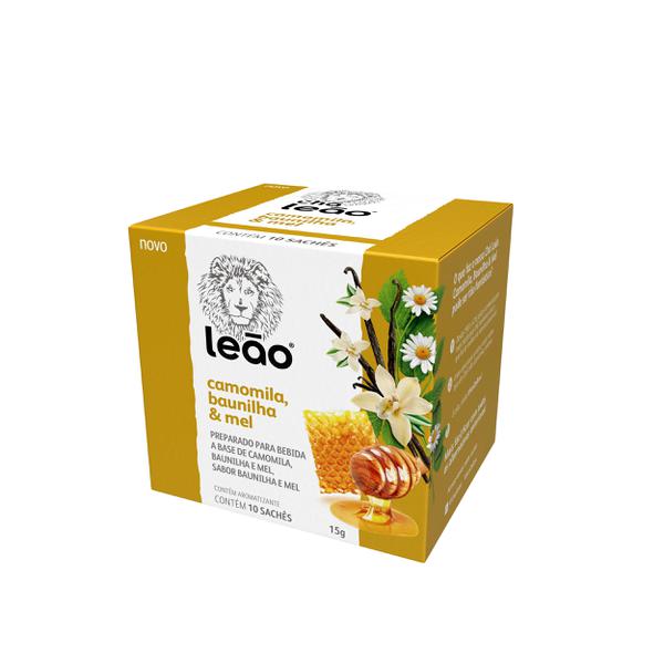 Chá Mate Leão Camomila Baunilha e Mel 15g