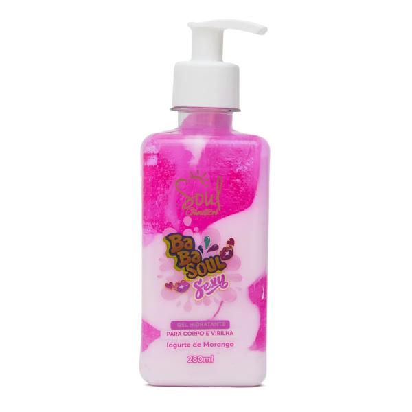 Hidratante Gel Soul Iogurte de Morango 280ml