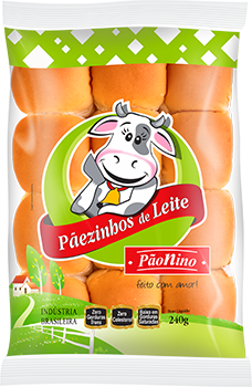 Pão Nino 240g Mini Paezinhos