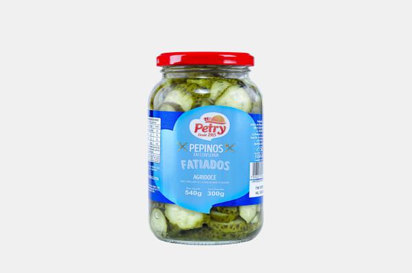 Pepino Conserva Agridoce Petry 300g