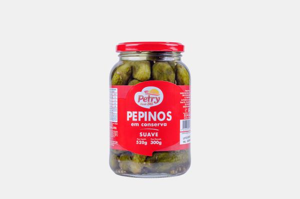 Pepino Conserva Petry Suave 300g