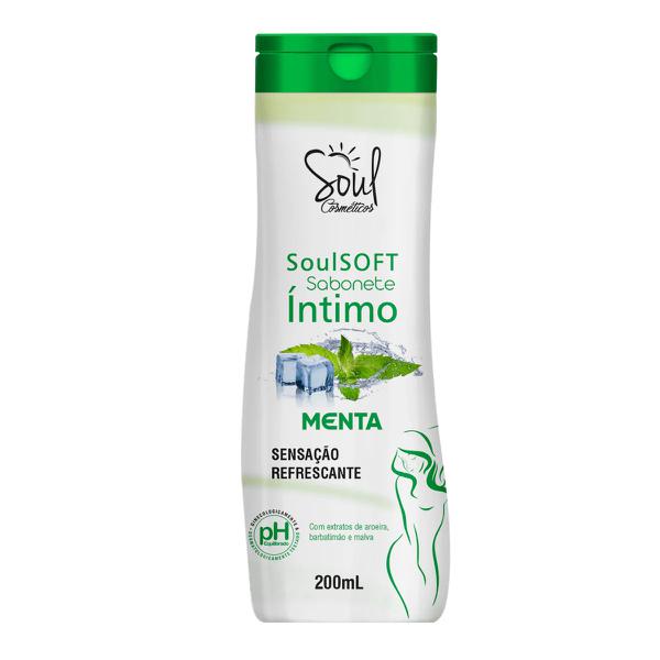 Sabonete Líquido Intimo Soulsoft Menta 210ml