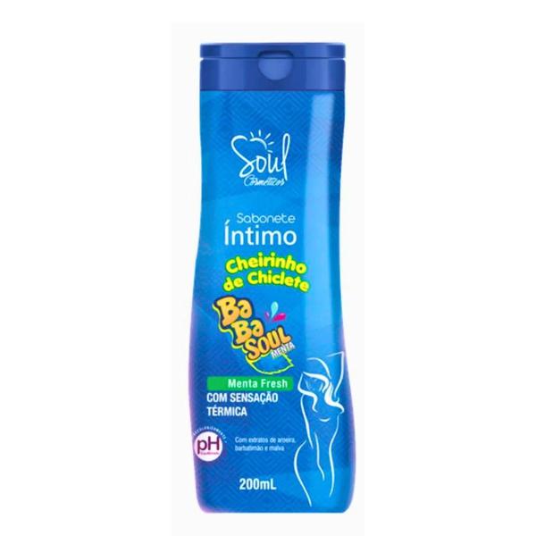 Sabonete Líquido Intimo Menta Babasoul 200ml