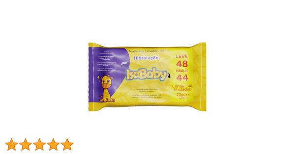 Toalha Umedecida Isababy 40un