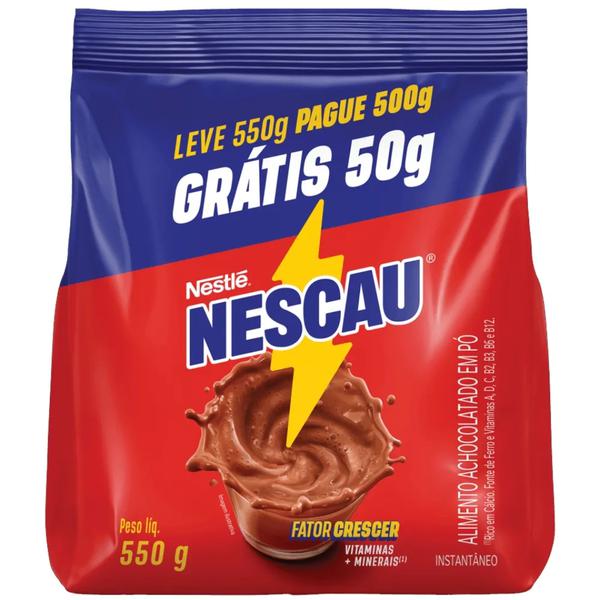 ACHOC.NESCAU NESTLE SC GRATIS 50G 550G