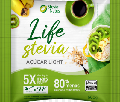 ACUCAR LIFE LIGTH STEVIA 500G