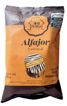 ALFAJOR JOAO E MARIA TRADICIONAL 65G