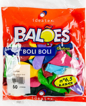 BALAO IDEALTEX BOLI BOLI N.6.5 C/50 UN