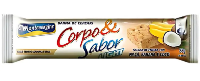BARRA CER.CORPO E SABOR SAL. FRUTAS LIGHT 25