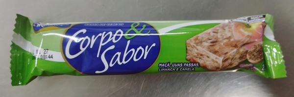 BARRA CERE.CORPO E SABOR MACA/UVA LINH 25G