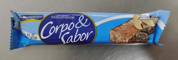 BARRA CEREAL CORPO E SABOR AMEIXA 25G