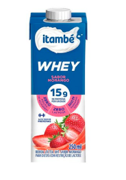 BEB. LACTEA ITAMBE PROTEIN MORANGO  250ML