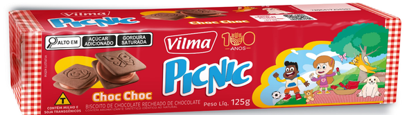 BISC.VILMA PICNIC CHOCO/CHOCO 125G