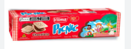 BISC.VILMA PICNIC CHOCOLATE 125G