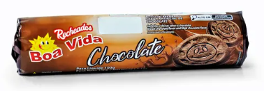 BISCOITO  BOA VIDA CHOCOLATE 100G
