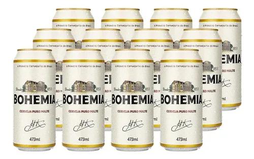 CERV. BOHEMIA PURO MALTE 473ML PACK C/12
