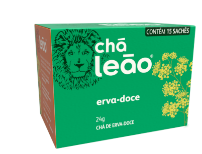CHA LEAO ERVA DOCE 24G
