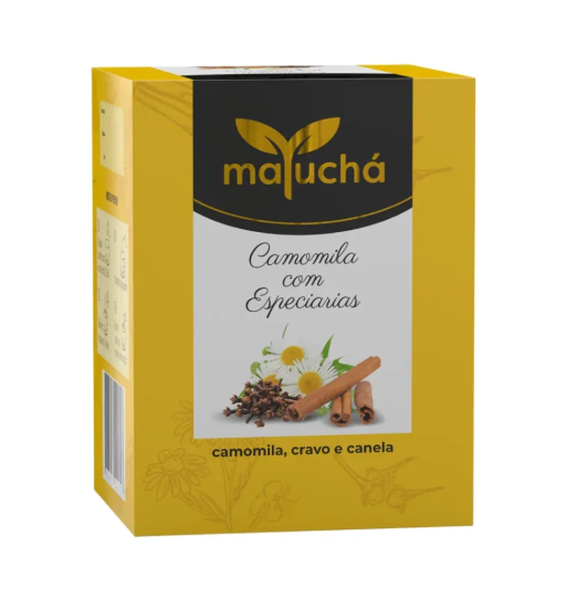 CHA MATUCHA CAMOMILA E ESPECIARIAS 12G
