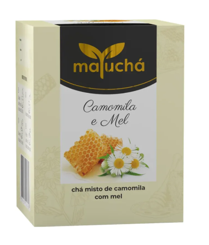 CHA MATUCHA CAMOMILA E MEL 14G
