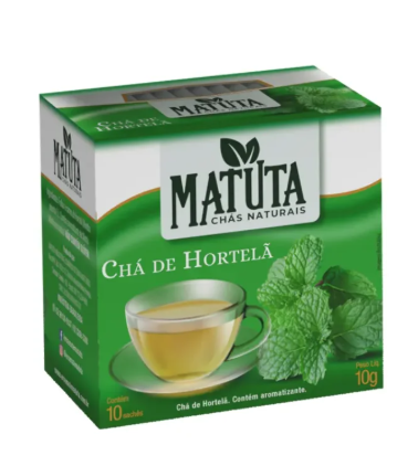 CHA MATUCHA HORTELA 10G