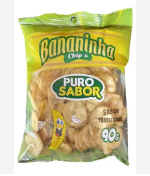 CHIPS BANANINHA PURO SABOR 90G