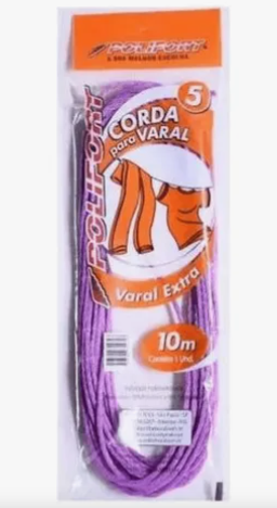 CORDA P/VARAL NYLON 10M
